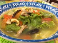 菠菜麵疙瘩湯