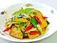 塔香紅燒豆腐