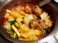 [韓式] 辣炒雞湯 닭볶음탕
