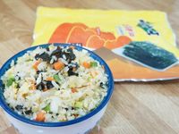 麻油炒飯之海苔篇『元本山海苔』