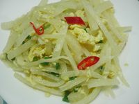 蛋炒豆仔薯