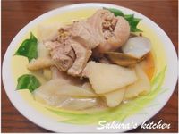 ♥我的手作料理♥ 蛤蜊竹笙雞湯