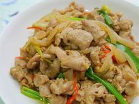 洋蔥沙茶肉片