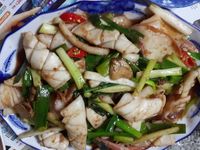 沙茶蔥爆透抽