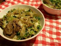 【空姐愛煮菜】柳川風滑蛋牛肉