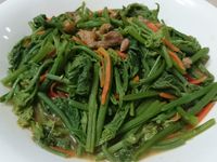 [綠色蔬菜]破布子炒龍鬚菜
