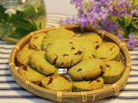 抹茶巧克力豆、蔓越莓餅乾