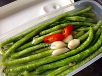 自製酸豇豆（酸豆）