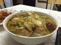 獅子頭滷白菜