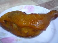 紅茶燻雞腿