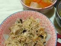 簡單輕食-芋頭炊飯