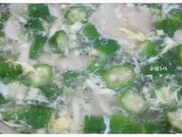 秋葵菇菇湯