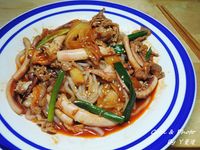 韓式辣炒魷魚