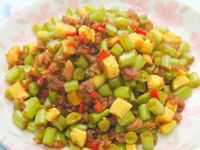 醬燒四季豆丁