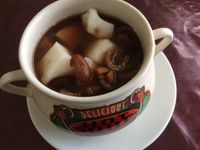 熱杏仁豆腐