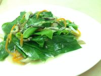 梅子豆腐乳炒山蘇