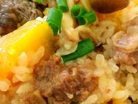 南瓜牛肉炊飯