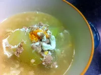 冬瓜咸蛋肉碎湯