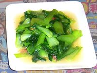 [ 5分鐘快炒] 蒜香青江菜