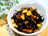 羊栖菜大豆煮