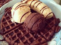 可可鬆餅Choco Waffle