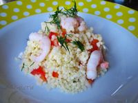 爽口前菜: Couscous 小米沙拉