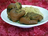 豬腳麵線