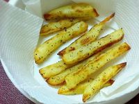 免油炸薯條 *小烤箱不能調溫度的好幫手