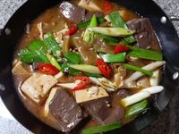 椒麻雙色豆腐煲