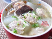 冬瓜鴨胗荸薺丸湯【巧口手工貢丸】