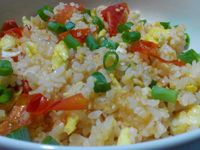 蕃茄黃金蛋炒飯【豆豆愛的料理】