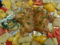 繽紛食蔬烤雞[聖誕派對]