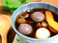 ♨ 薑汁桂圓黑糖湯圓 ♨