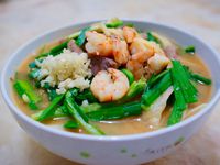 [閩南風味] 蝦仁豬肉沙茶湯麵