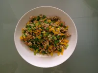 青椒炒肉末