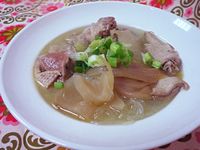 酸菜鴨肉冬粉