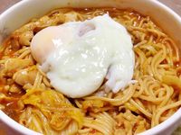 【男子漢系列】零失敗泡菜蘑菇炒麵