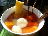 竹蔗茅根水