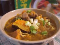 南瓜咖哩冬粉「穀盛綠咖哩」