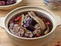 用電鍋作十全排骨湯