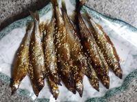 烤蜜汁柳葉魚