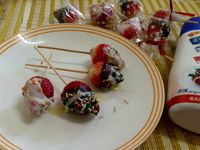 草莓棒棒糖【鷹牌煉奶】