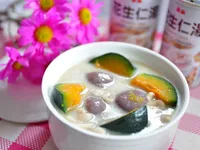 鮮奶南瓜花生湯圓【泰山花生仁湯】