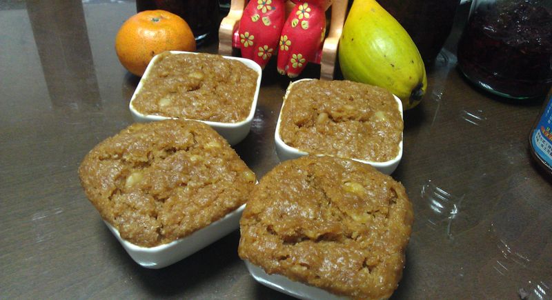 [電鍋料理]椰子糙米麩黑糖糕