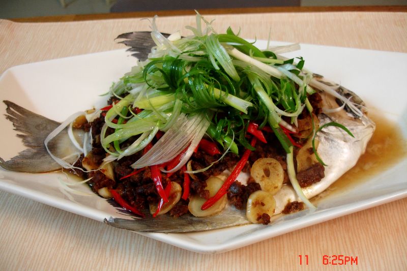 雲南豆鼓蒸富貴鯧魚(鮮食家好食材)