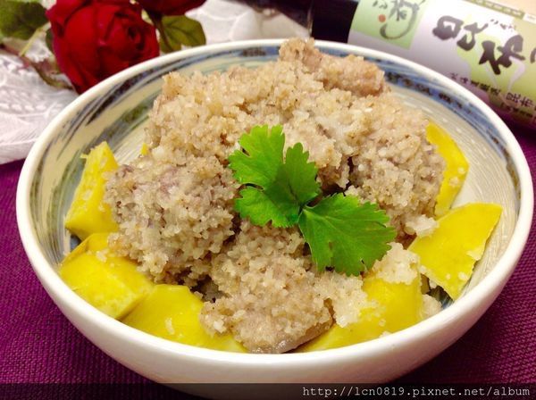 地瓜粉蒸塩麴五花肉(淬釀開運年菜)