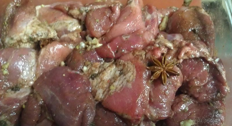醃鹹豬肉