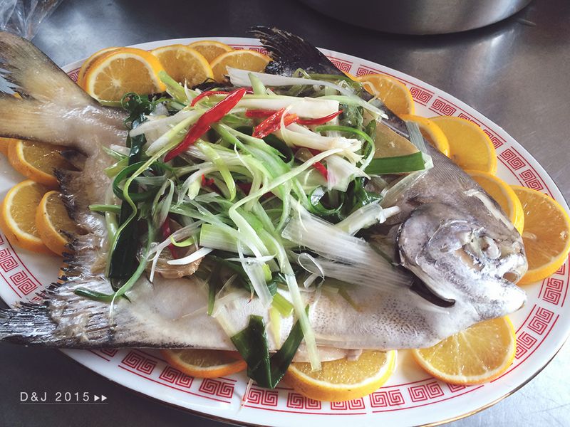 開運年菜-清蒸白鯧魚(快速＋簡單料理)