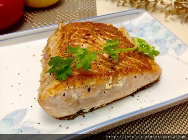 七味粉鮭魚排