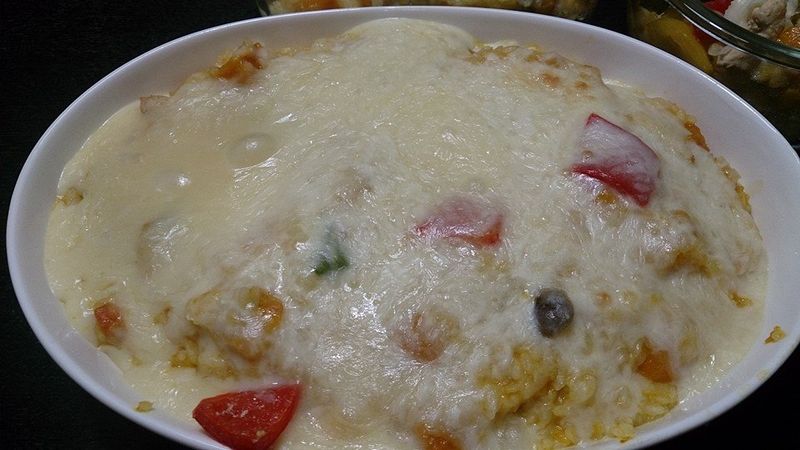 焗烤南瓜飯